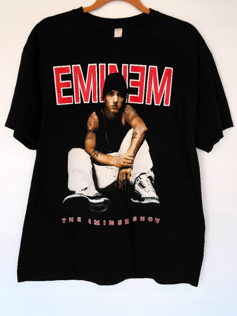 Eminem Graphic T-shirt The Eminem Show Size XL Black